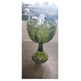 VINTAGE INDIANA GLASS PEDESTAL COMPOTE