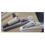 (2) 10 PACK PLASTIC HANGERS