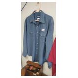 WRANGLER LONG SLEEVE SHIRT, GENTLY USED