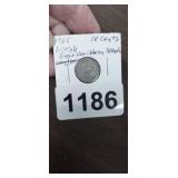 1965 BRITISH EASTERN CARIBBEAN ISLANDS 10 CENTS