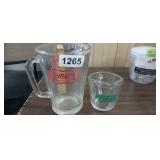 MILLER BEER PITCHER & OVEN ORIGINALS MEASURING CUP