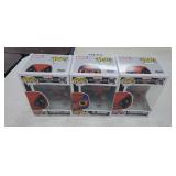 (3) FUNKO POP MARVEL NACHO LIBRE, NIB