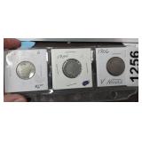 1895, 1904, & 1906 LIBERTY V-NICKELS