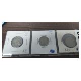 1925, 1926, & 1930 BUFFALO HEAD NICKELS