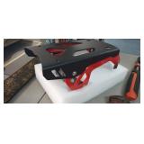 MOTORCYCLE FRONT WHEEL STAND, WHEEL CHOCK