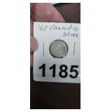 1960 CANDAIN DIME