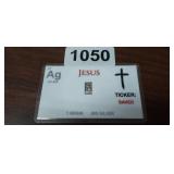 JESUS TIKCER SAVED 1 GRAIN .999 FINE SILVER
