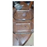 2 CASSEROLE DISHES