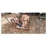 METAL BIN OF SCRAP (AND SCRAP PILES)