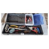 CRAFTSMAN TOOLBOX OF MIXED TOOLS