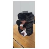 BLACK COZY HAVEN OVERSIZED THROW