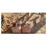 2 GAS CANS