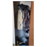 CLOSET OF CLOTHES AND SHOES