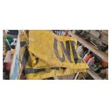 2 OVERSIZE LOAD BANNERS