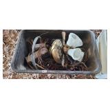 TOTE WITH CEILING FAN AND WIRING