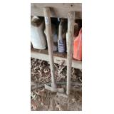 DOUBLE BIT AXE AND SLEDGE/ AXE