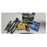 PLIERS, FOGGERS, D-CON, FLY RIBBONS, LIMB TRIMMERS