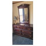 NICE DRESSER WITH MIRROR
