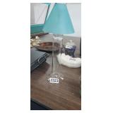 GLASS CANDLE LAMP