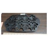 PAULA DEAN CAST IRON GINGERBREAD MAN MOLD