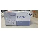 MOEN BANBURY TWO HANDLE BATHROOM FAUCET (MISSING N