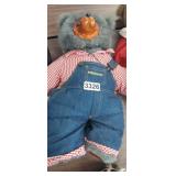 VINTAGE 1985 RAIKES TEDDY BEAR