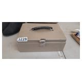 CASH BOX WITH COIN ROLLERS, NO KEY