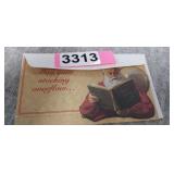 CRISP, SANTA CLAUS LEGAL TENDER $1 BILL W/ ENVELOP