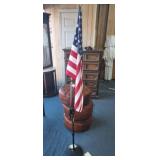 STANDING AMERICAN FLAG