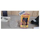 CLEAR MUG AND POCAHONTAS