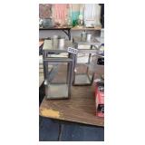 (2) CANDLE LANTERNS