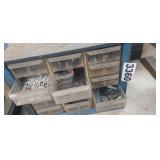 HARDWARE ORGANIZER WITH HARDWARE