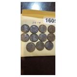 (11) 1914 WHEAT PENNIES