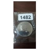 CANADIAN 5 DOLLAR, 1 OUNCE, .999 FINE SILVER ROUND