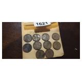 (10) 1923 WHEAT PENNIES