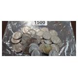(32) 1940'S-1960-S JEFFERSON NICKELS