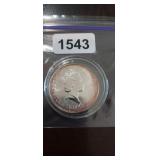 1999 AUSTRAILIA 1 OUNCE, .999  SILVER KOOKABURRA