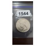 1922-S PEACE SILVER DOLLAR