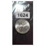 1984 MEXICAN 1 OUNCE. .999 FINE SILVER ROUND