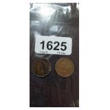 1903 & 1906 INDIAN HEAD PENNIES