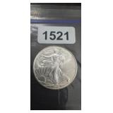 2009 AMERICAN EAGLE 1 TROY OUNCE, .999 FINE SILVER