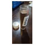 MOSTLY FULL TUBE OF WHEAT PENNIES