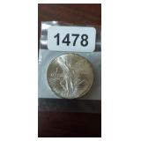1985 MEXICAN 1 OUNCE, .999 FINE SILVER ROUND