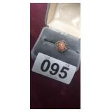 STERLING SILVER RING, SIZE 4.5