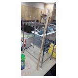 3 SHELF CHROME RACK 30" HIGH