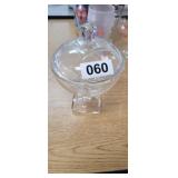 GLASS CANDY DISH