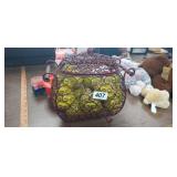 DECORATIVE BASKET OF PEARS