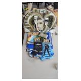 ELVIS LOT *SOCKS, PURSE, FABRIC