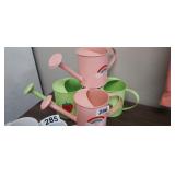 (4) KIDS  WATERING CANS