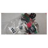 BAG FULL OF MOSTLY KEYS, ETC.